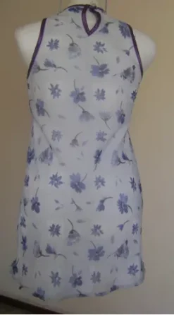 Vestido Azul Estampado Marca 5-7-9 Talla-1 Vst830 -Vestidoux Soldes Magasin D NQ NP 2601 MLM2825247857 062012 O