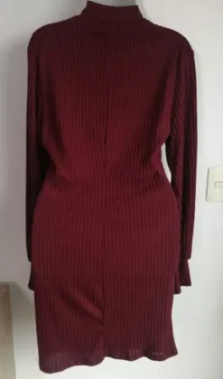 Aqua Vestido Sueter Vino Talla Grande Marca Max Ax Large -Vestidoux Soldes Magasin D NQ NP 602196 MLM52084870880 102022 O