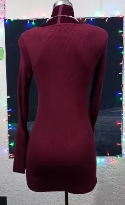 Vestido Guinda Marca Material Girl Talla M A L -Vestidoux Soldes Magasin D NQ NP 604277 MLM51126090948 082022 O