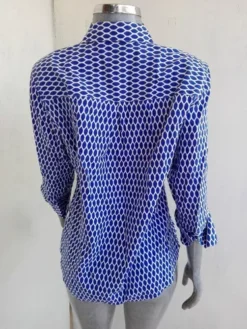 Universal Blusa Estampada Talla 1 Marca Chico's -Vestidoux Soldes Magasin D NQ NP 609324 MLM49024589889 022022 O