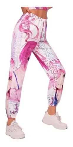 Jogger Anime Kawaii Pantalon Deportivo Diseño Japones Pants -Vestidoux Soldes Magasin D NQ NP 618667 MLM50062794416 052022 O