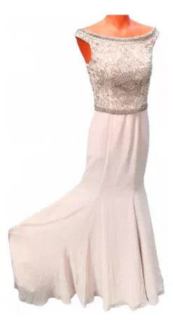 Vestido De Fiesta Marca Terani Couture Talla 4 Color Rosa -Vestidoux Soldes Magasin D NQ NP 623524 MLM50475385861 062022 O