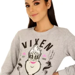 Sudadera Mujer Cuello Redondo Úrsula Disney -Vestidoux Soldes Magasin D NQ NP 629681 MLM53009846068 122022 O