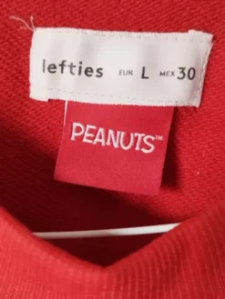 Sudadera Deportiva/casual Peanuts Marca Lefties Talla L -Vestidoux Soldes Magasin D NQ NP 633231 MLM53130111720 012023 O