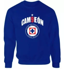 Sudadera Lisa Cruz Azul Campeón 2021 Talla Xxl -Vestidoux Soldes Magasin D NQ NP 636513 MLM54902185850 042023 O