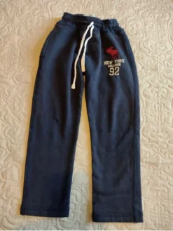 Pantalón De Pants Para Niño. Azul. Talla 4