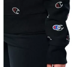 Sudadera Champion Mujer Negro Casual Logo Ct10509mblk -Vestidoux Soldes Magasin D NQ NP 639483 MLM51459151980 092022 O