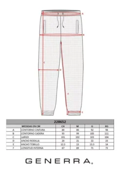 Pants Para Hombre Jogger Deportivo Fit Marca Generra -Vestidoux Soldes Magasin D NQ NP 641504 MLM51483680763 092022 O