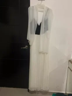 Vestido De Fiesta Talla Xl Con Chalina -Vestidoux Soldes Magasin D NQ NP 670391 MLM46336750079 062021 O