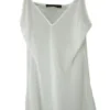 Blusa Lencera Blanca Larga De Tirantes Marca Zara, Talla M -Vestidoux Soldes Magasin D NQ NP 679676 MLM51281711055 082022 O