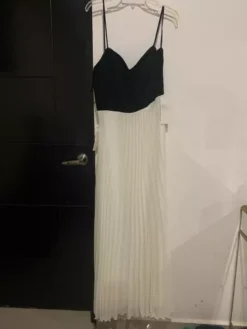 Vestido De Fiesta Talla Xl Con Chalina