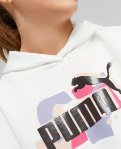 Sudadera Puma Para Niña Ess+street Art Hoodie Tr Casual -Vestidoux Soldes Magasin D NQ NP 689068 MLM69571947301 052023 O