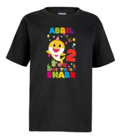 Playera Para Cumpleaños Familia Tiburón 1 Pza Personalizable -Vestidoux Soldes Magasin D NQ NP 689983 MLM52027774919 102022 O