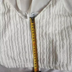 Top Marca Zara Blanco Talla L Mex 30 Nuevo -Vestidoux Soldes Magasin D NQ NP 696221 MLM53554332406 022023 O