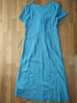 Vestido Mezclilla Largo Muy Cómodo Marca Camaieu Talla L -Vestidoux Soldes Magasin D NQ NP 696874 MLM48638628192 122021 O