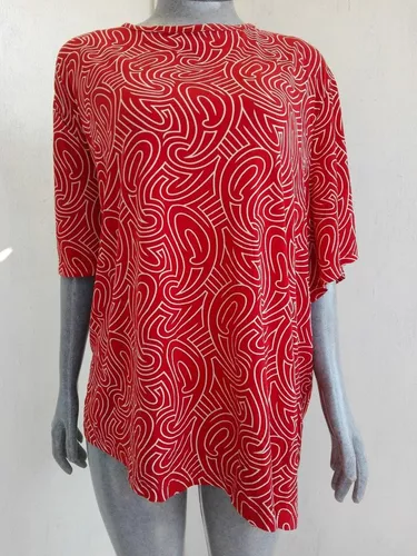 Universal Blusa Estampada Talla 4x Marca Maggie Barnes 4 Universal Blusa Estampada Talla 4x Marca Maggie Barnes – Image 2