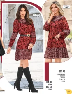 Vestido Cklass 993-42 Multicolor Crochet Outlet/saldos Mchn