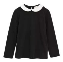 Blusa Con Cuello Peter Pan Marca Zara Talla L