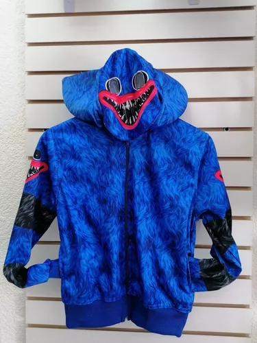 Sudadera Huggy Wuggy Con Máscara Niños Totalmente Sublimada 3 Sudadera Huggy Wuggy Con Máscara Niños Totalmente Sublimada