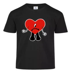 Playera Bad Bunny Logo Para Niña Y Niño
