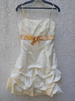 Vestido Blanco Marca Minelli