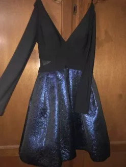 Vestido De Noche Marca Xscape Original Súper Precio