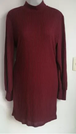 Aqua Vestido Sueter Vino Talla Grande Marca Max Ax Large -Vestidoux Soldes Magasin D NQ NP 726757 MLM52084878744 102022 O