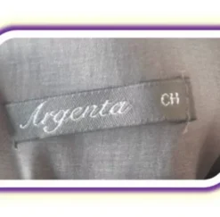 Vestido Gris De Fiesta Marca Argenta -Vestidoux Soldes Magasin D NQ NP 728010 MLM41664951890 052020 O