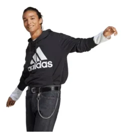 Sudadera Adidas Hombre Azul Ess Lin Ft B45730 -Vestidoux Soldes Magasin D NQ NP 734630 MLM54059675730 022023 O