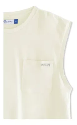 Playera Sin Mangas Con Bolsillo C&a De Hombre -Vestidoux Soldes Magasin D NQ NP 738045 MLM54813332449 042023 O