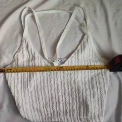 Top Marca Zara Blanco Talla L Mex 30 Nuevo -Vestidoux Soldes Magasin D NQ NP 751192 MLM53554402207 022023 O