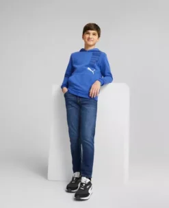 Sudadera Puma Para Niño Junior Ess+ Logolab Hoodie Fl Casual -Vestidoux Soldes Magasin D NQ NP 758204 MLM69618753205 052023 O