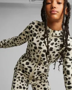 Sudadera Puma Para Niña Junior Ess+ Animal Aop Full Casual -Vestidoux Soldes Magasin D NQ NP 761087 MLM69558241786 052023 O