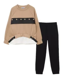 Pants Casual Felpa Para Niña Marca Mayoral 791736