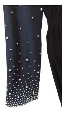 Vestido Corto, Cuello V Pedrería, Marca Msk Modelo 3013402q -Vestidoux Soldes Magasin D NQ NP 774803 MLM70101509979 062023 O