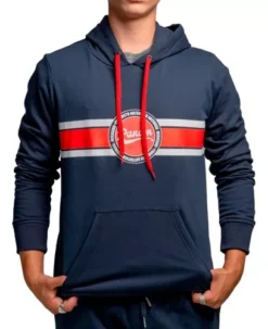 Sudadera 100% Original Panam Con Capucha Casual Hombre Paris