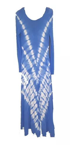 Vestido Marca Zara Color Azul Talla L