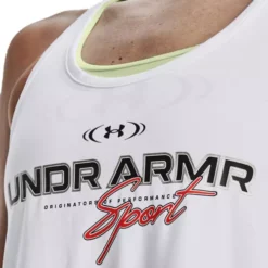 Tank Under Armour Knockout Graphic Mujer 1374453-100 -Vestidoux Soldes Magasin D NQ NP 786808 MLM69387043688 052023 O