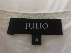 Hermoso Vestido Blanco Marca Julio T/4 Seminuevo. -Vestidoux Soldes Magasin D NQ NP 792733 MLM42270788187 062020 O