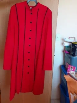 Vestido Rojo, Marca Marsel, Talla 13-34, Seminuevo -Vestidoux Soldes Magasin D NQ NP 796546 MLM43961436488 102020 O