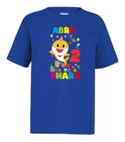 Playera Para Cumpleaños Familia Tiburón 1 Pza Personalizable -Vestidoux Soldes Magasin D NQ NP 805336 MLM52027853489 102022 O