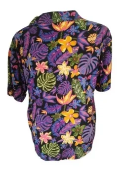 Blusa Para Mujer Marca Vans/ Tropical Woven -Vestidoux Soldes Magasin D NQ NP 807624 MLM50322370465 062022 O