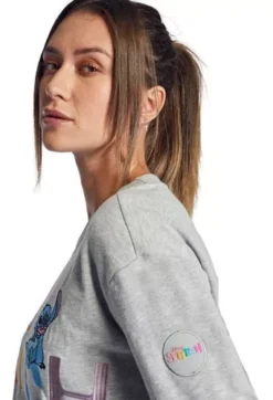 Disney Sudadera Estampada Minnie Mouse Negro De Mujer Oddo -Vestidoux Soldes Magasin D NQ NP 812888 MLM54840641322 042023 O