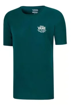 Playera Mod Vn0a3hzfy Para Hombre Vans Color Verde