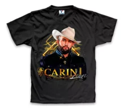 Playera Carin León, 100% Algodón