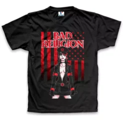 Playera Bad Religion, Cuello Redondo 100% Algodón