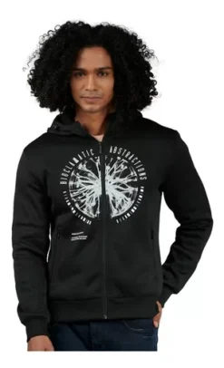 Sudadera Para Hombre Con Gorro Y Cierre Marca Generra