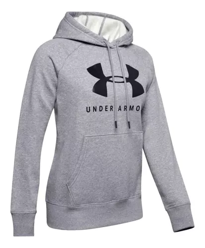 Sudadera Under Armour Mujer Gris Graphic Sportsty 3 Sudadera Under Armour Mujer Gris Graphic Sportsty