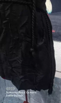 Vestido Negro Tela Ligera Con Bordado Unitalla -Vestidoux Soldes Magasin D NQ NP 827270 MLM70068876080 062023 O