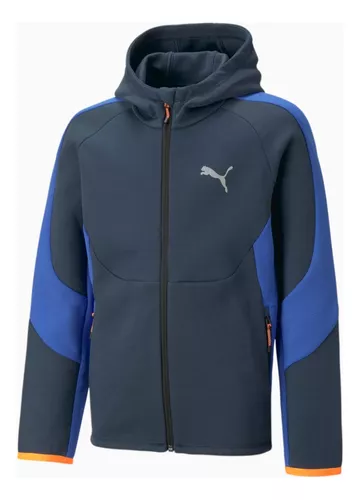 Sudadera Puma Para Niño Junior Evostripe Full Hoodie Casual 3 Sudadera Puma Para Niño Junior Evostripe Full Hoodie Casual